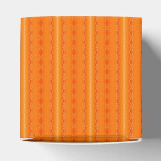 Orange Geschenkboxen Geschenkschachtel (Oben)