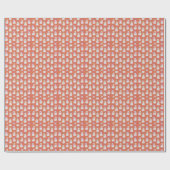 Orange Geschenkpapier (Flach)