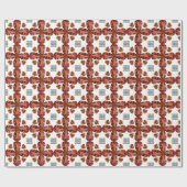 Orange Geschenkpapier (Flach)