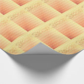 Orange Geschenkpapier (Ecke)