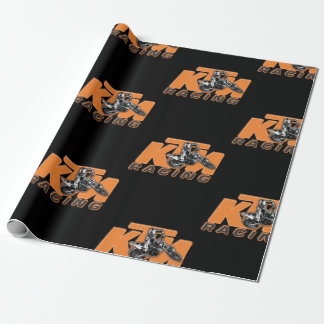 Orange Geschenkpapier