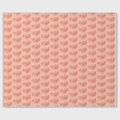 Orange Geschenkpapier (Flach)