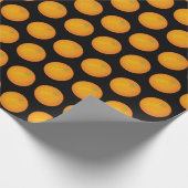Orange Geschenkpapier (Ecke)