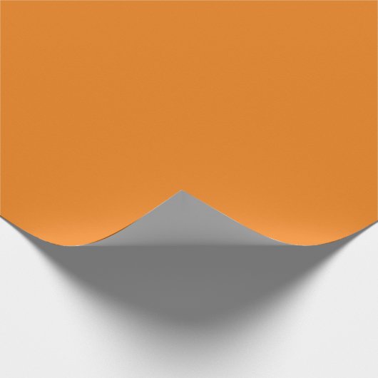 Orange Geschenkpapier (Ecke)