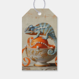 Orange - Geschenkstempel Geschenkanhänger