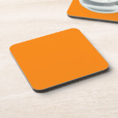 Orange Getränkeuntersetzer (Linke Seite)