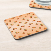 Orange Getränkeuntersetzer (Linke Seite)