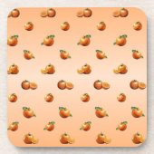 Orange Getränkeuntersetzer (Vorderseite)