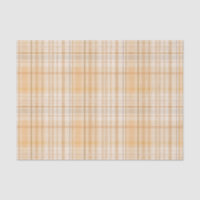 Orange Gewürz Tartan Kariertes Muster drucken