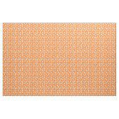 Orange Ghost Doodle Muster Stoff (Yard (91,4 cm))