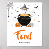 Orange Ghost Halloween Baby ist das Brechen von Le Poster (Vorne)