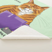 Orange Ginger Coffee Cat Funny Sherpadecke (3/4)
