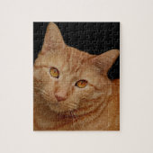 ORANGE GINGER TABBY CAT JIGSAW PUZZLE (Vertikal)