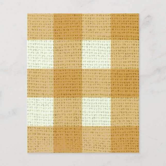 Orange Gingham (Vorderseite)