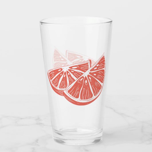 Orange Glas (Rückseite)