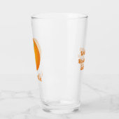 Orange Glas (Links)