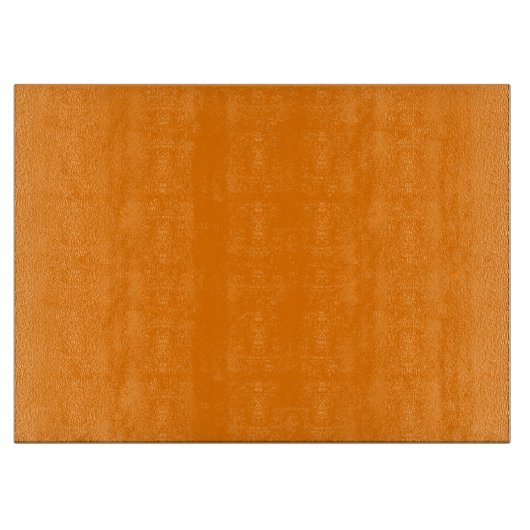 Orange Glas Cutting Board Schneidebrett (Vorderseite)