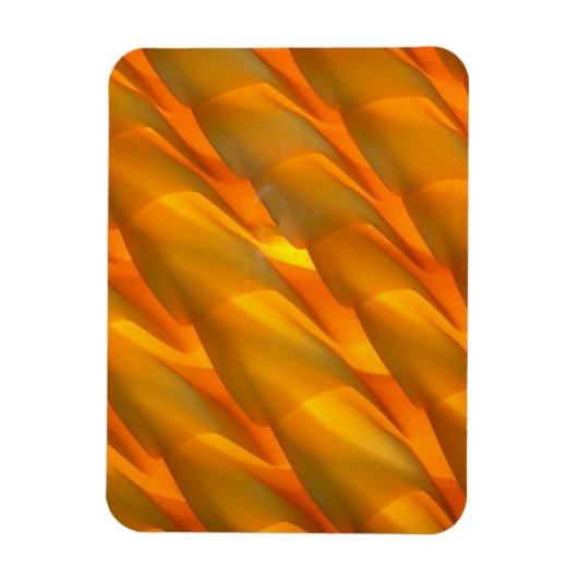 Orange Glass Light Shade Magnet (Vertikal)