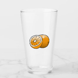 Orange Glass Tumblers