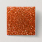 Orange Glitter Button (Vorderseite)