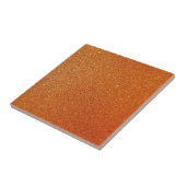 Orange Glitzer Fliese (Seite)