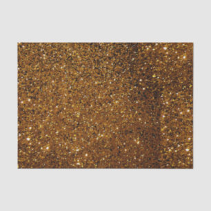 Orange Glitzern Seidenpapier