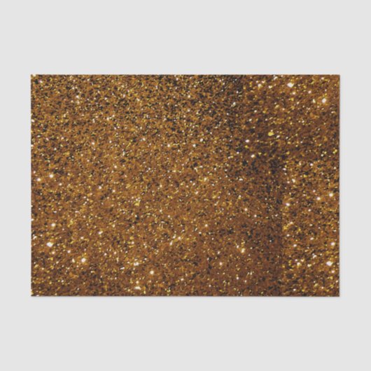 Orange Glitzern Seidenpapier (Vorderseite)