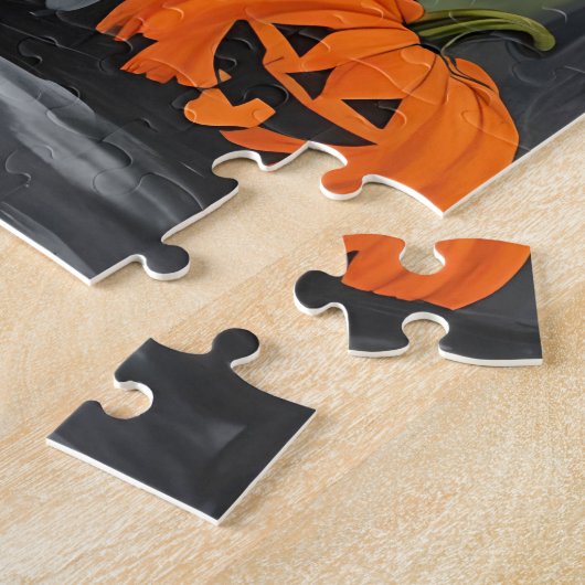 Orange Glow Castle Jigsaw Puzzle (Seite)