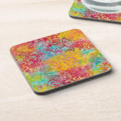 Orange Glow Getränkeuntersetzer (Linke Seite)