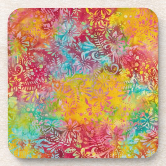 Orange Glow Getränkeuntersetzer (Vorderseite)