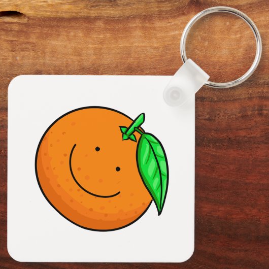 Orange Glow Schlüsselanhänger (Rückseite)