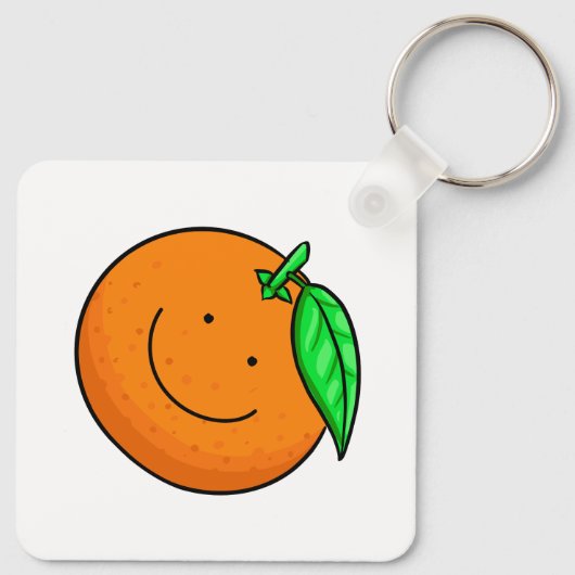 Orange Glow Schlüsselanhänger (Rückseite)