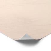 Orange Glow Watercolor Poster (Ecke)