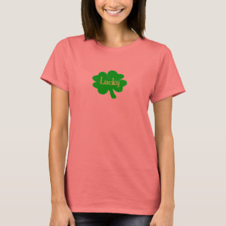 Orange Glück Clover T-Shirt