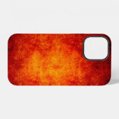 Orange glühende Rock Case-Mate iPhone Gehäuse Hülle (Rückseite (Horizontal))
