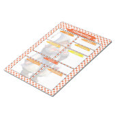 Orange Gnome Nursing - Pathophysiologie - Vorlage Notizblock (angewinkelt)