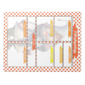 Orange Gnome Nursing - Pathophysiologie - Vorlage Notizblock (Vorderseite)