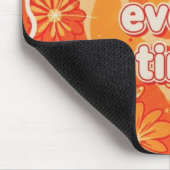 orange God wins everytime christian faith Mousepad (Ecke)