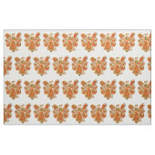 Orange Gold Guardian Angel Kunststoffe Stoff (Fat Quarter (45,7 x 55,9 cm))