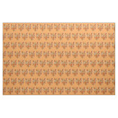 Orange Gold Guardian Angel Kunststoffe Stoff (Yard (91,4 cm))