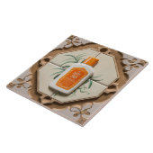 Orange Gold White SPF 50 Sonnenschutzmittel Schöne Fliese (Seite)