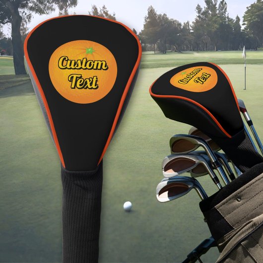 Orange Golf Headcover