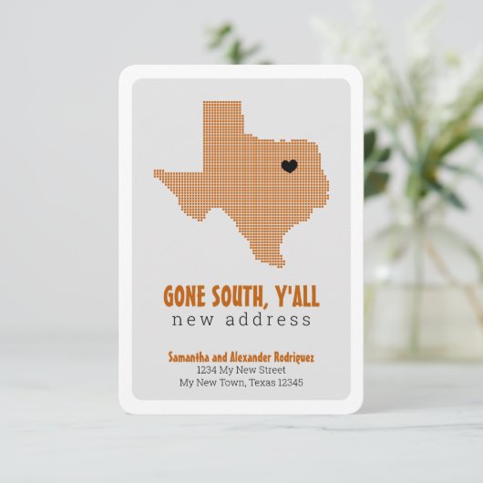 Orange Gone South, Y'All Moving Ankündigung (Stehend Vorderseite)