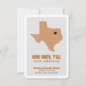 Orange Gone South, Y'All Moving Ankündigung (Vorderseite)