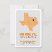 Orange Gone South, Y'All Moving Ankündigung (Vorderseite)