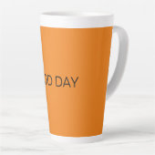 ORANGE GOOD DAY TASSE (Rechte Ecke)