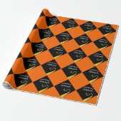 Orange Grad Geschenk Geschenkpapier (Ungerollt)