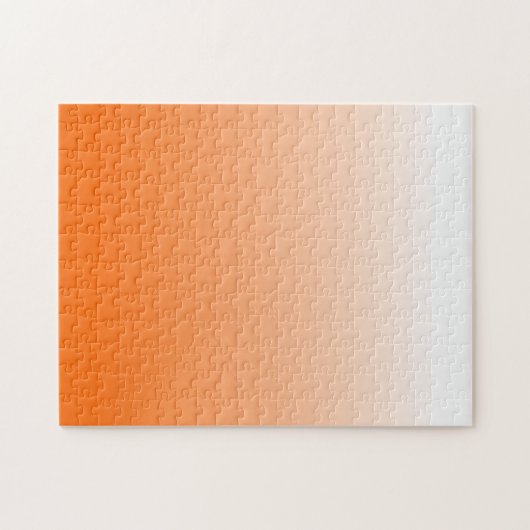 Orange Gradient Puzzle (Horizontal)