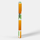 Orange Gradient Squares Case-Mate iPhone Hülle (Rückseite / Rechts)