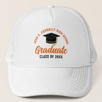 Orange Graduate Customizable Abschluss